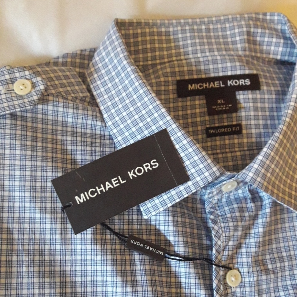 Michael kors l.sleeve shirt size xl